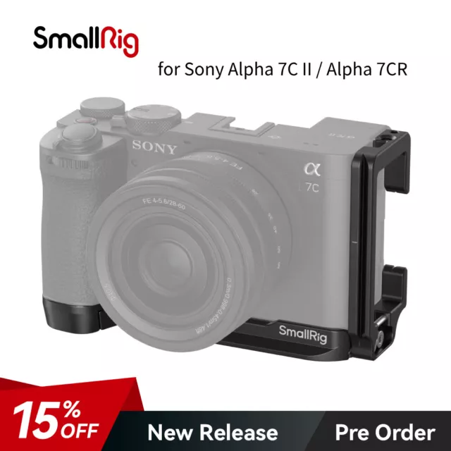 SmallRig A7C II L-Bracket, L Plate for Sony Alpha 7C II / Alpha 7CR Camera