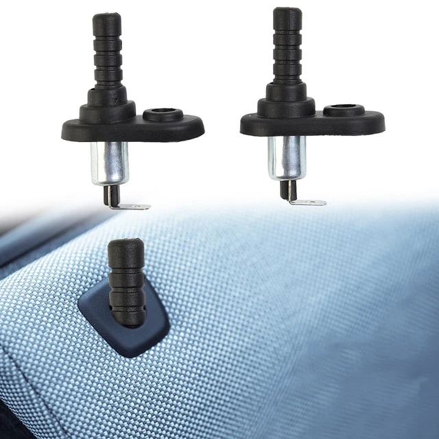 Lot De 4 Interrupteurs à Broches Universels Pour Porte/capot/coffre De Voiture - Alarme Et éclairage