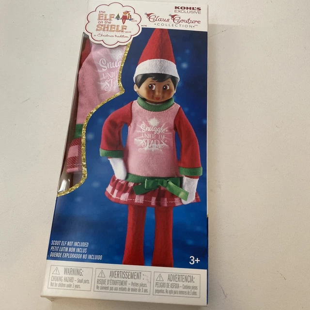 Elf on the Shelf Starry Nightgown Girl Elf Outfit Claus Couture Kohls Excl NEW