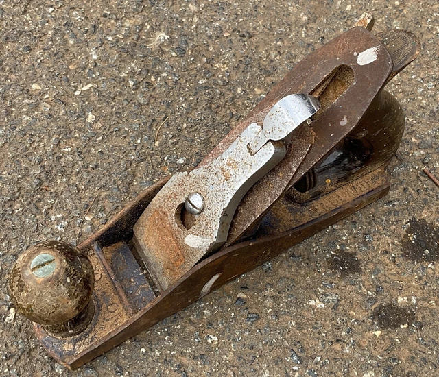 Vintage Record No 03 Smoothing Plane Carpentry Tool Made in England 3