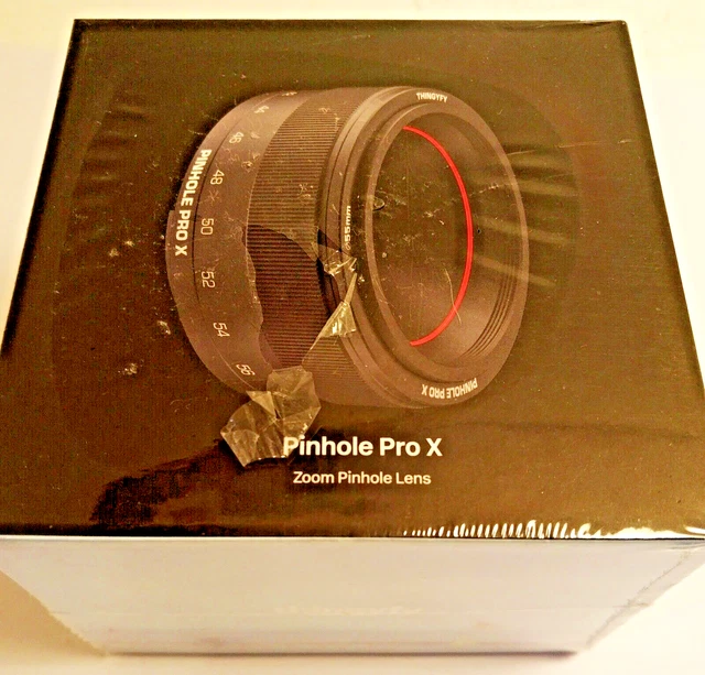 [New & Sealed] Thingify Pinhole Pro-X Zoom Pinhole Lens Sony E Mount