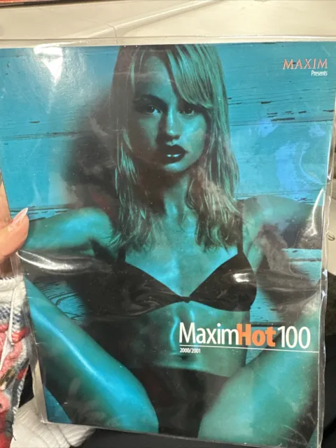 VTG‼ Maxim Hot 100 Magazine 2000/2001 Mena Suvari Britney Spears +More