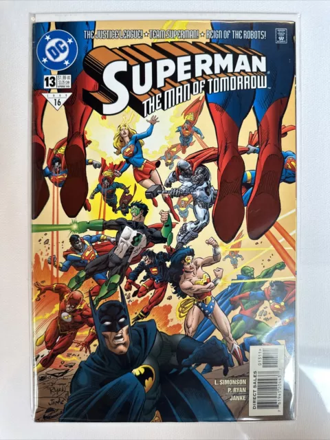 Superman The Man of Tomorrow #13 DC US Comics (Vol.1) USA 1995-1999