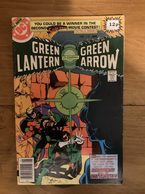 Green Lantern Co-starring Green Arrow #112 DC Comics 1979