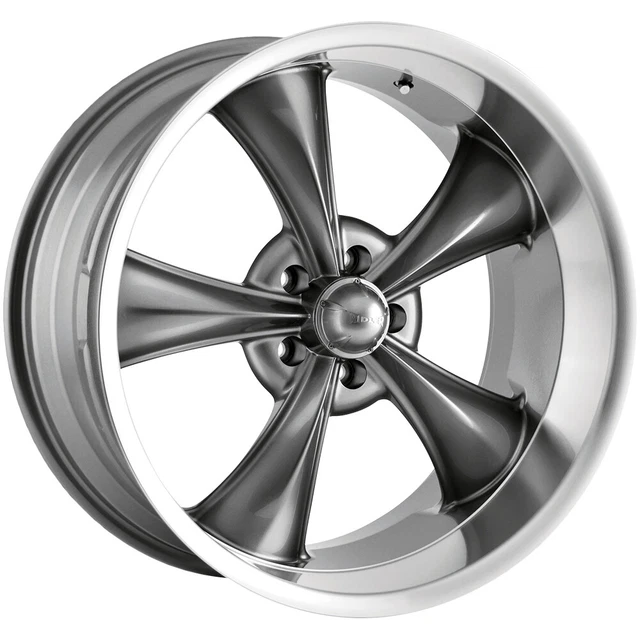 Ridler 695 20x10 5x4.5" +0mm Gunmetal Wheel Rim 20" Inch
