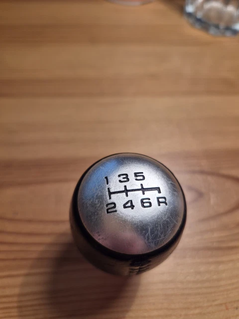 Honda S2000 AP1 AP2 Genuine OEM 6-Speed Leather Shift Knob – 54102-S2A-040 (Japan)