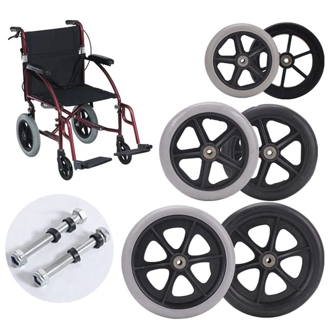 Cart Wheels Solid Tire Wheel Travelling Trolley Caster Wheelchair Caster