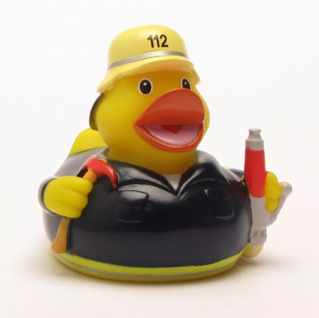 Bath duck firefighter squeak duck 112 rubber duck squeak duck duck duck