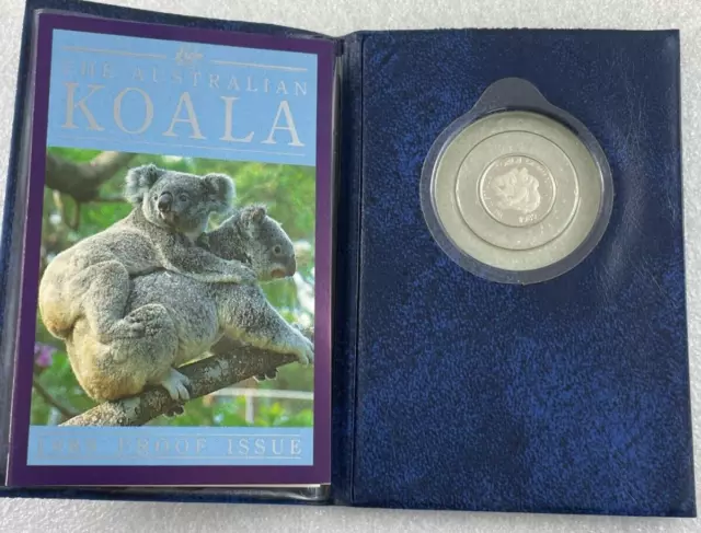 1989 The Australian Koala Proof Issue 1/20oz 99.95 Platinum - Perth Mint -