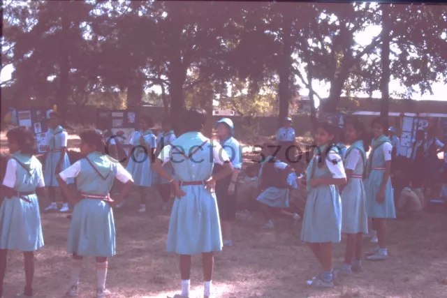 35mm Slide India Indian Girl guides Meeting pic 5