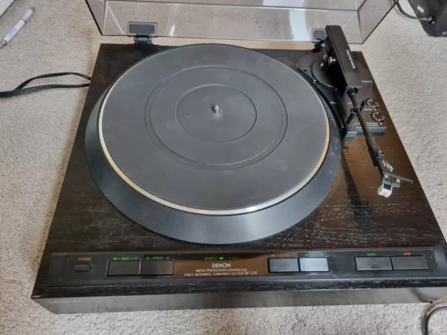 Denon DP-37F direct drive turntable