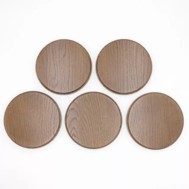 5 Pieza Keilerschilder Redondo Braun Af 15cm Tablero Keiler Gewaffbrett