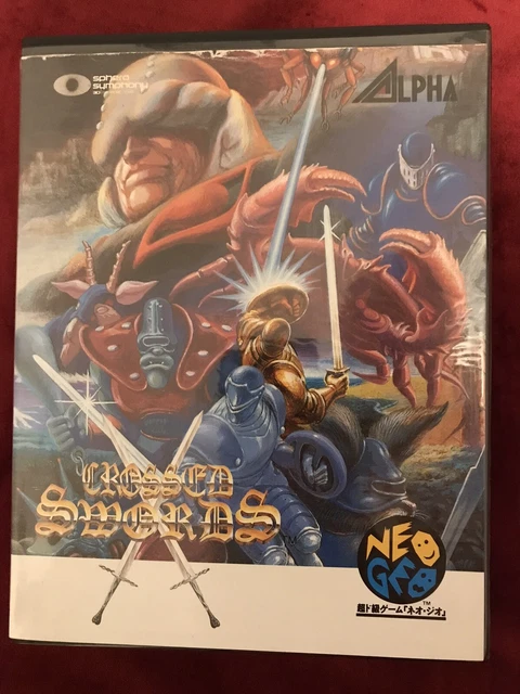 CROSSED SWORDS NEO GEO AES JAPAN IMPORT NEW SEALED