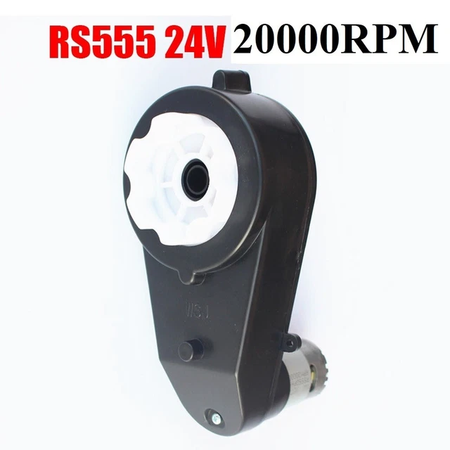 Vitesse Accessoires Pièces RS555 Remplacement Jouet 20000RPM Noir Électrique