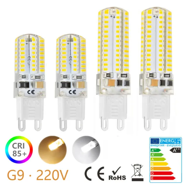 G9 LED 7W 9W Energiesparende ultrahelle Glühbirne 3014SMD Kaltweiß Warmweiß 220V
