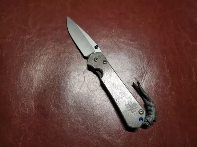 Chris Reeve Knives PDW Small Sebenza 31 Wave Exclusive S45VN Drop Point New!