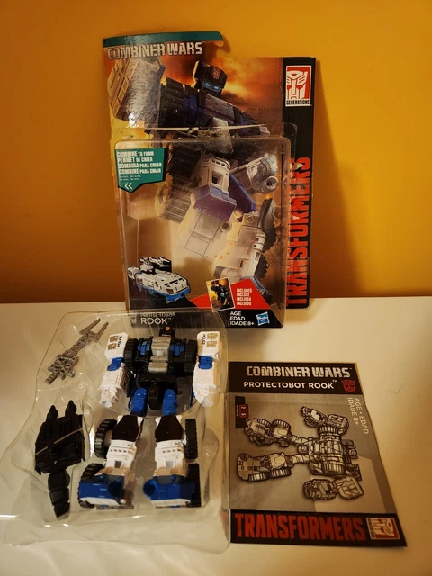 Protectobots Rook TRANSFORMERS COMBINER WARS Protectobots Rook Deluxe Class (Used ...