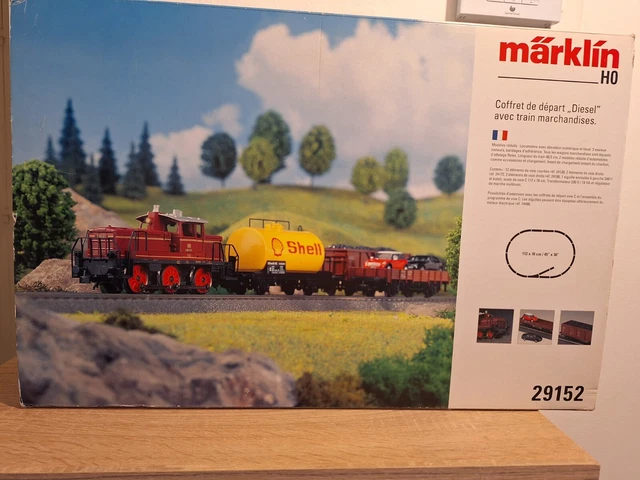 COFFRET MÄRKLIN HO 29152 2. Coffret de départ 