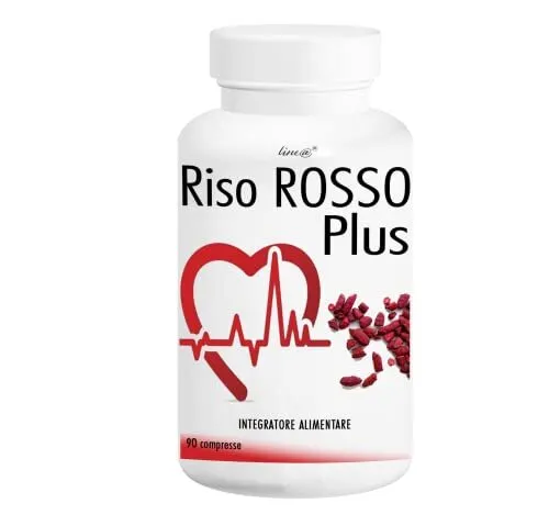 RISO ROSSO PLUS Line@diet | 90 compresse per 3 MESI | NUOVA FORMULA | 97mg di...