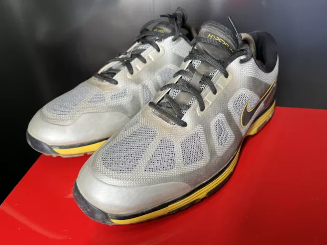 Nike Lunar Ascend II Men's Grey/Black/Green Golf Shoes Size 12
