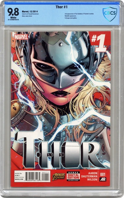 Thor 1A Dauterman CBCS 9.8 2014 21-31B4679-013 Jane Foster as Thor
