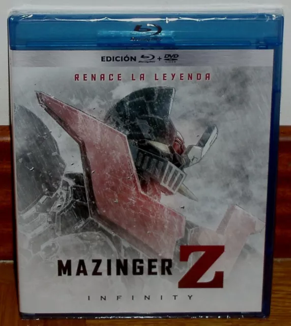 Mazinger Z Infinity Renace La Leyenda Blu-Ray+Dvd Nuevo Animacion