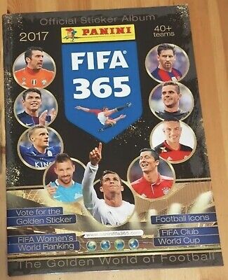 FIFA 365 2017 Panini Lotto 40 Bustine Figurine Sigillate 