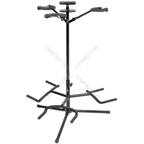 Chord Triple Guitar Stand with Neck Support - GS-3