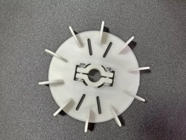 Adjustable Bore Plastic Cooling Fan For 1/2HP Electric Motors New