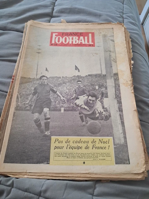 Magazine France Football / L'Équipe - N°193 Novembre 1975 - Collection Vintage