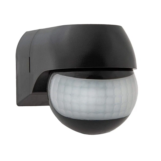 Rilevatore di movimento campeggi interni per sensore di luce 12 m 5A 80x68x56 mm IP44