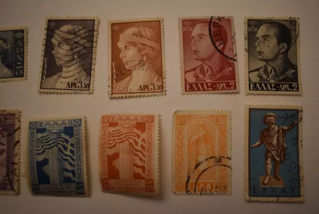 GRECE -Lot de timbres 2