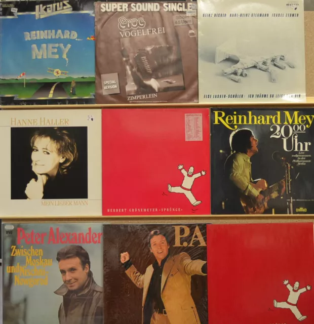 54  Lp  Paket  Deutsche  Liedermacher   Schlager   Volksmusik 12" Vinyl (P 11)