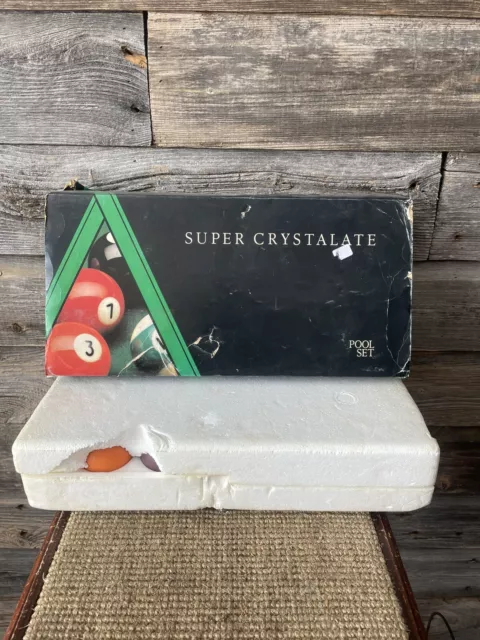 Super Crystalate BILLIARD POOL BALLS Made in England | eBay