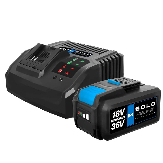 MAC ALLISTER SOLO Battery and Charger Set Fast 36V 1 x 4Ah Liion MDVB364/MFC36 £65.02