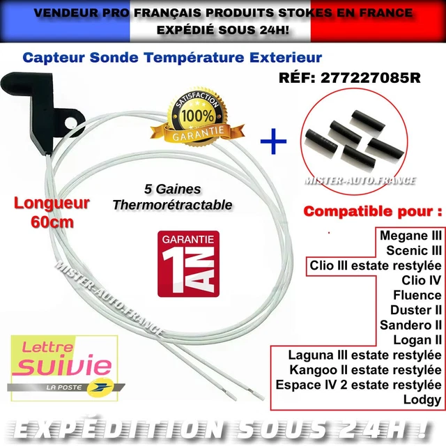 Capteur De Température Extérieure Pour VW Crafter 30-35 (2006-2016) - Neuf Partsline
