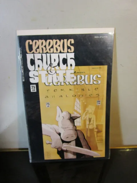 Cerebus Church & State #25 Aardvarkvanaheim BAGGED BOARDED~ 2