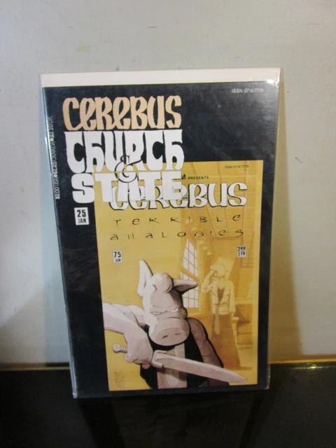 Cerebus Church & State #25 Aardvarkvanaheim BAGGED BOARDED~ 2
