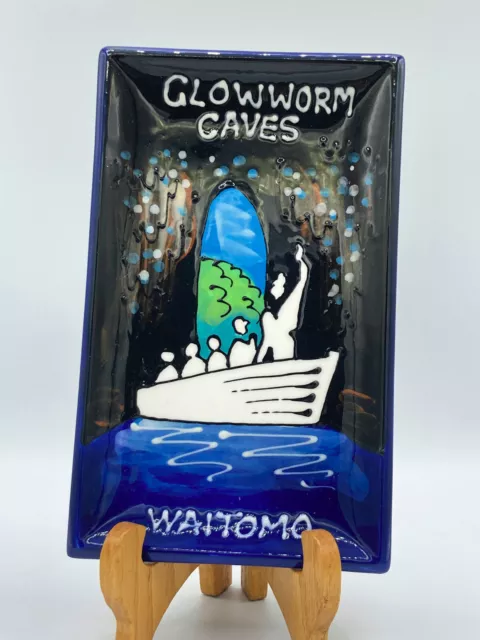 Waitomo Glowworm Caves Tray from New Zealand by Splashy Handmade Ceramic