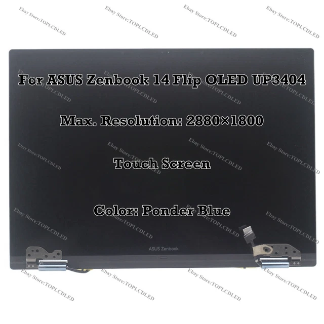 14 ASUS ZenBook 14 Flip OLED UP5400 LCD Tactile Écran Full