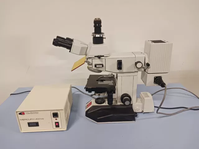 LOMO Trinocular Microscope EC LUMAM RP011 w/Chiu Technical Mercury-100W M-100T