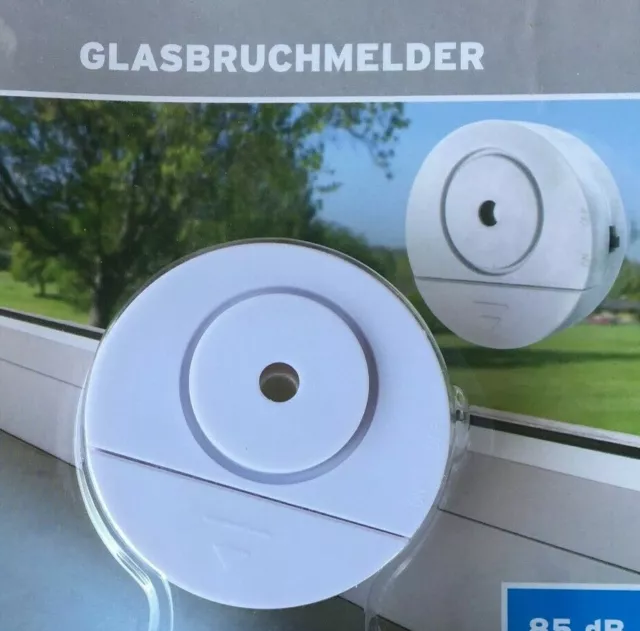 Detector de rompehielos para asegurar ventanas y puertas de vidrio de alarma