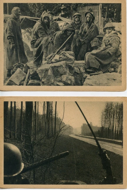 Postcard / Wwi / Lot Of 15 Military Postcards 1939/1945