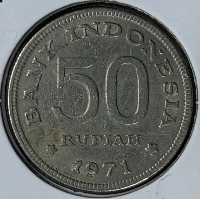 Indonesia 50 Rupiah 1971 - World Coin
