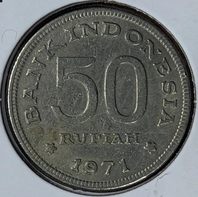 Indonesia 50 Rupiah 1971 - World Coin