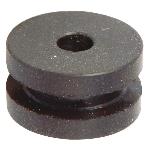 GRAINGER APPROVED 3MPU4 Grommet,SBR,3,9/32 ID,3/8 Dia,Pk40