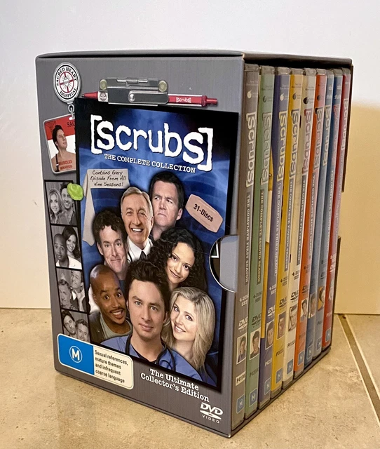 SCRUBS COMPLETE COLLECTION Boxset Seasons 1 2 3 4 5 6 7 8 9 -R4