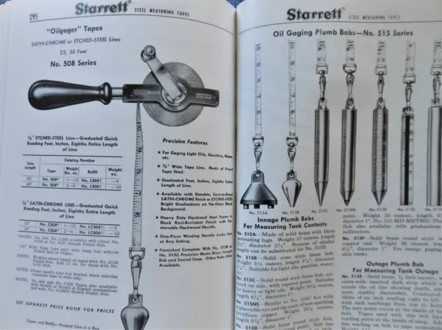 '70 Starrett Tools Catalog Micrometer Caliper Steel Rule Hacksaw Level Dial Gage '70 Starrett Tools Catalog Micrometer Caliper Steel Rule Hacksaw Level Dial Gage