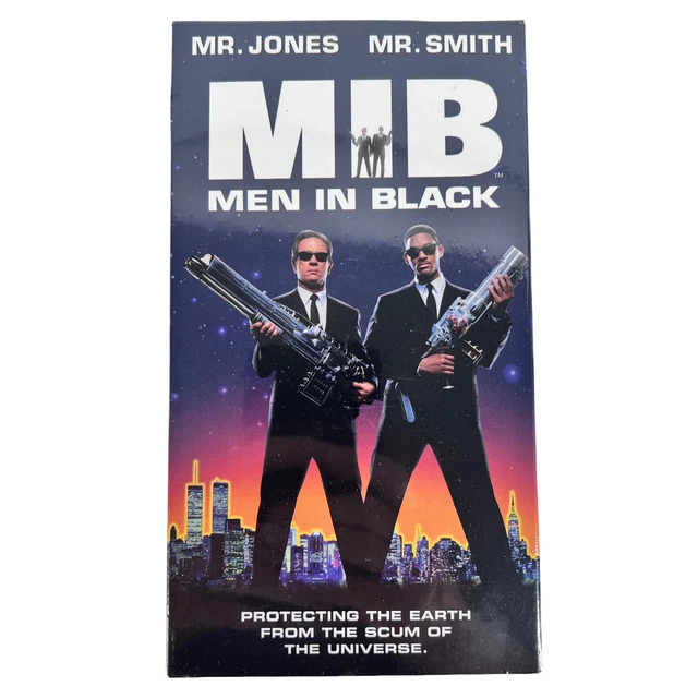 NEW MEN IN Black MIB VHS Tape Brand Factory Seal 1997 Will Smith Tommy ...