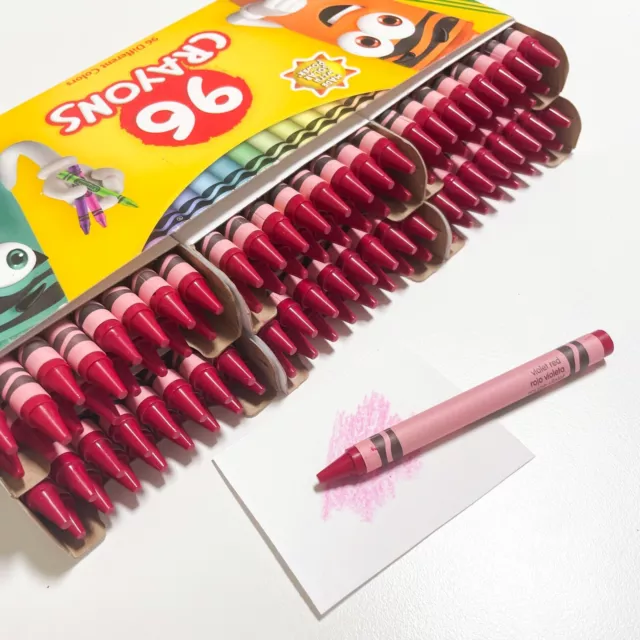 Bulk Crayola Crayons - Vivid Violet - 24 Count - Single Color Refill x24